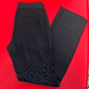 BCBG pants with lace detail!